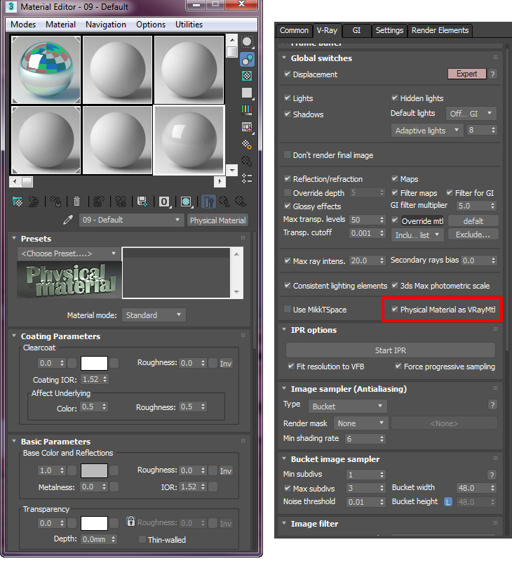 presets vray 3ds max